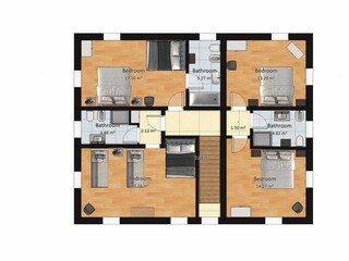 Villa Barchi Pianta del piano 29