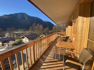 Südbalkon mit außergewöhnlichem Blick über Bayrischzell