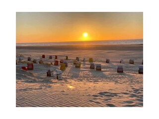 Sonnenuntergang am Strand