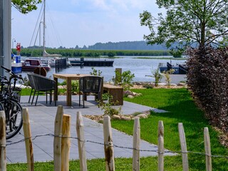 Terrasse inklusive Hafenkino