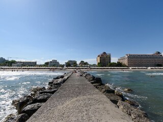 The beach nearby