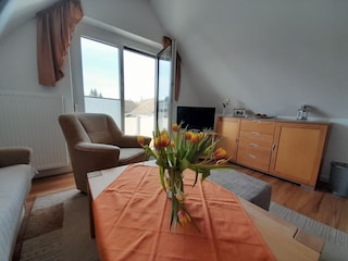 Blick  Richtung Balkon
