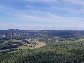 Blick auf Rathen