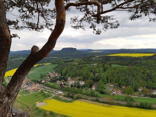 Blick auf den Lilienstein