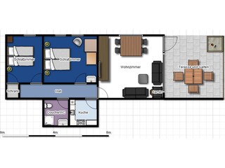 Maison de vacances Bergen aan Zee Plan d'étage 8