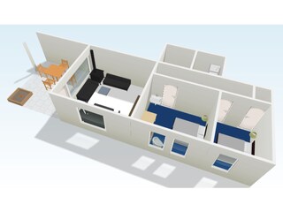 Casa de vacaciones Bergen aan Zee Plano de planta 10