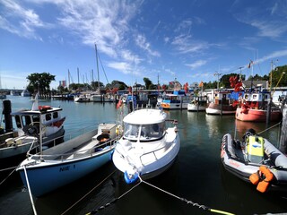 Boats in Niendorf harbour