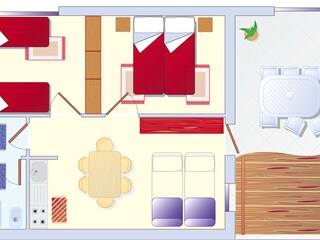 Casa per le vacanze Cavallino-Treporti Pianta del piano 16