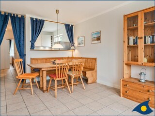 Wohnzimmer mit Meerblick