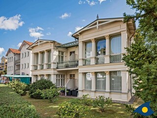 Ostseevilla Appartement 3 in Seebad Bansin Außenansicht