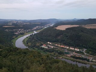 Blick auf die Elbe