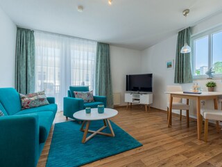 Ferienwohnung Göhren Wohnzimmer 5