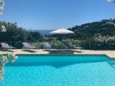 Pool with sea view