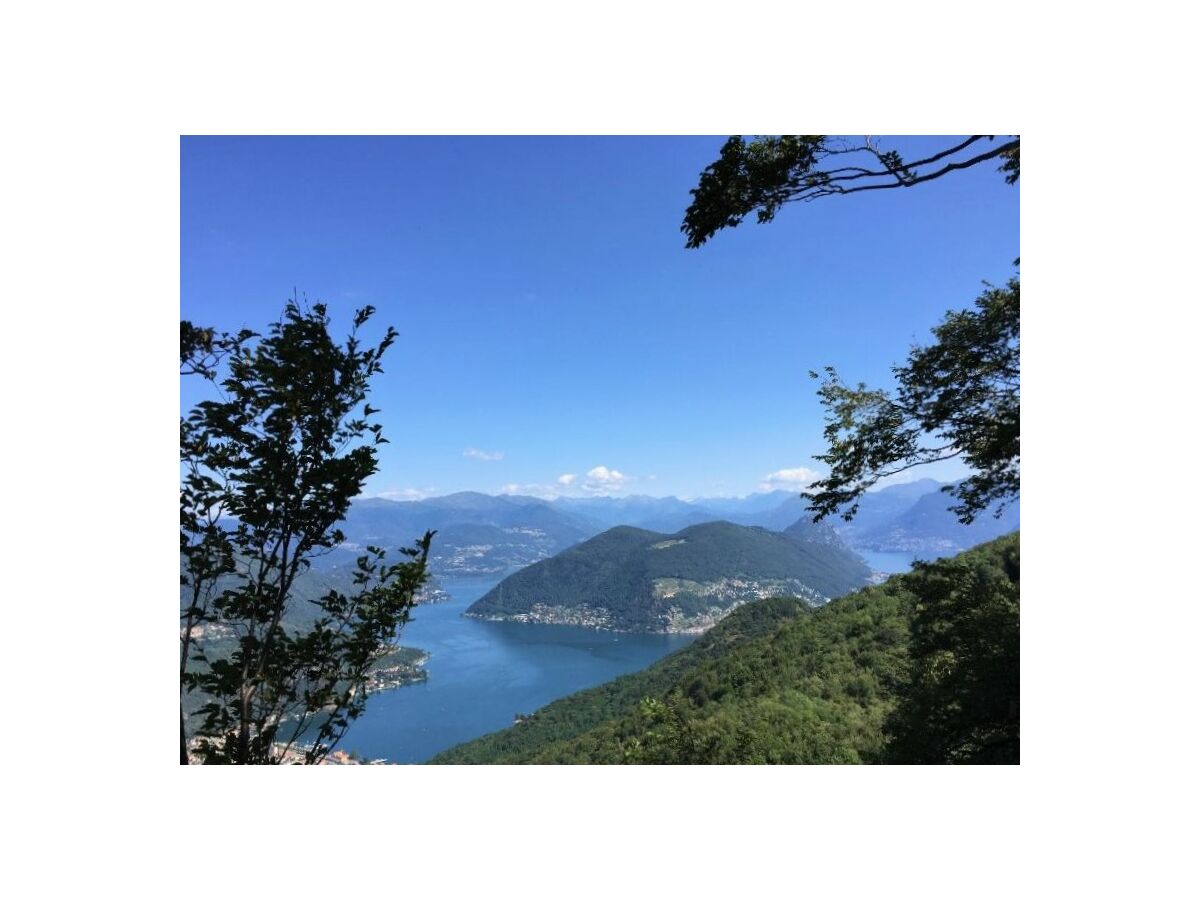 Lugano See - Blick von Monte Orsa