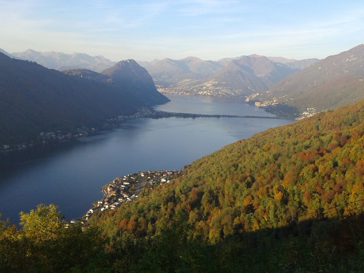 Blick von Monte San Giorgio