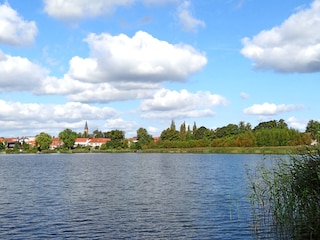 Blick zur Stadt Warin