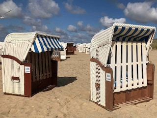 der Strandkorb ist in der Zeit vom 01.05 bis 30.09 inklusive