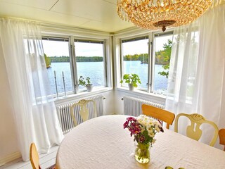 Toller Seeblick aus dem Esszimmer