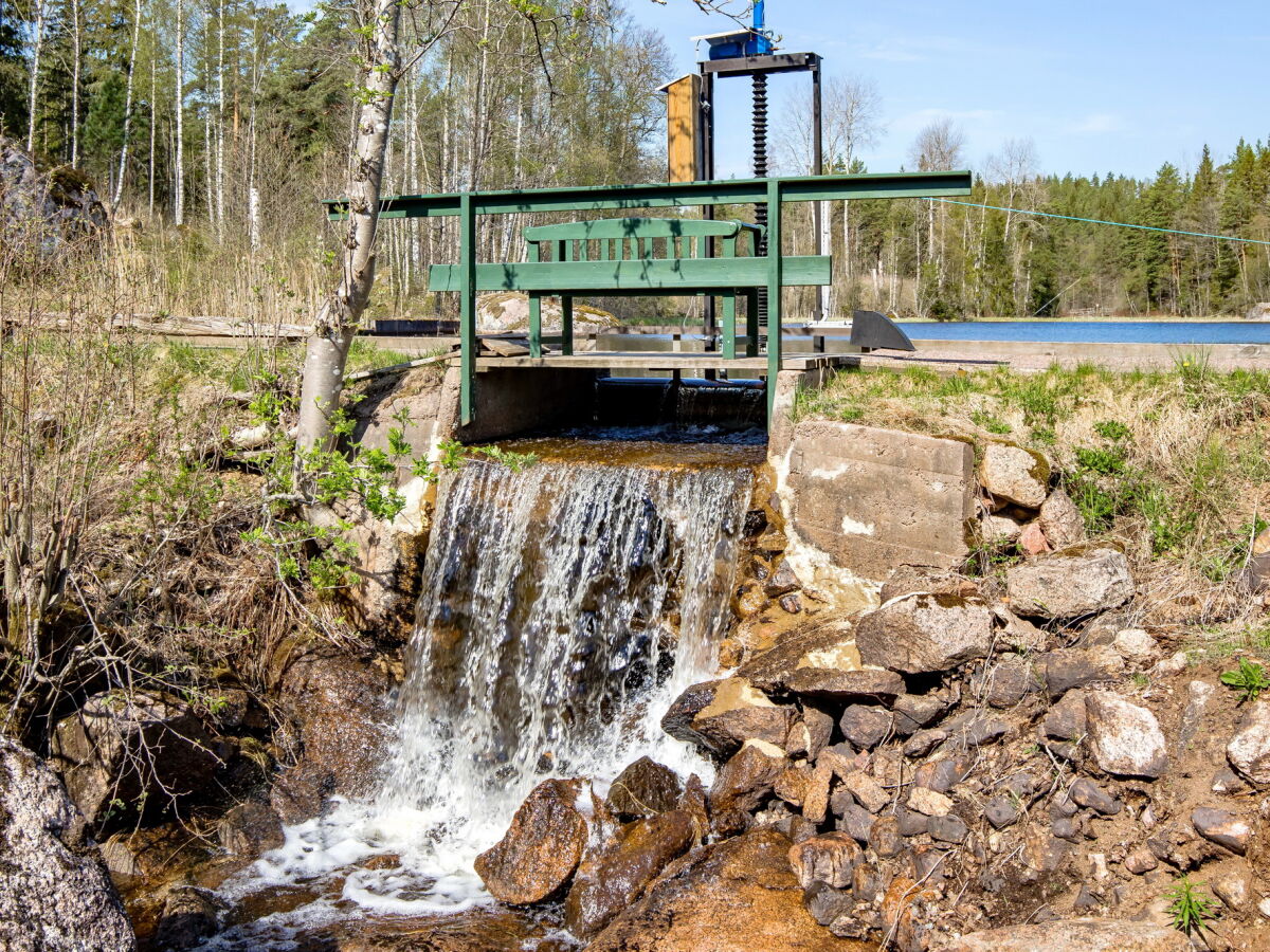 "Wasserfall" vom See zum Bach