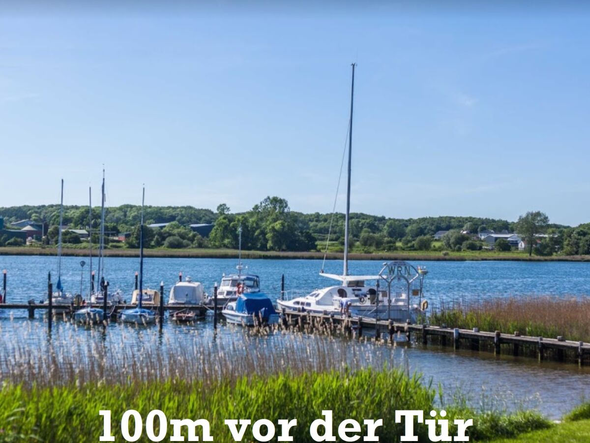 100 Meter vor der Tür