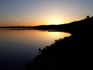Abendstimmung am Haff