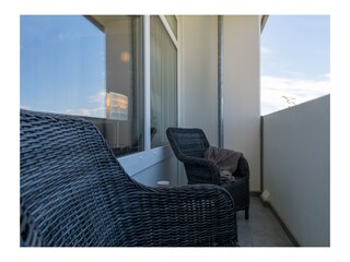 gemütlicher Balkon ...
