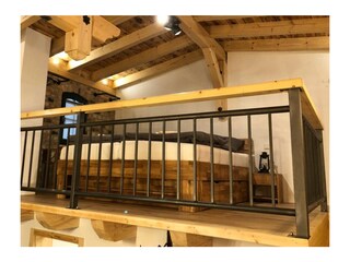 Blick zum Schlaf-Boden in der 2. Ebene