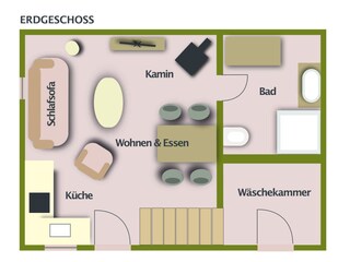 Heuboden Erdgeschoss