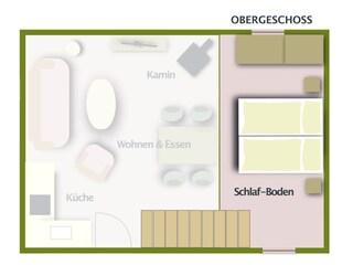 Heuboden Obergeschoss
