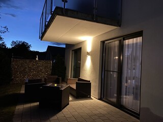 Lounge am Abend
