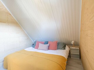 Schlafzimmer 3  mit 2 Boxspringbetten und Kleiderschran