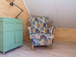 Schlafzimmer 2  mit 2 Boxspringbetten und Kleiderschran
