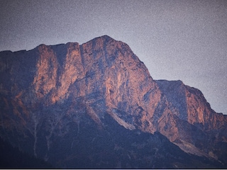 Untersberg im Abendrot