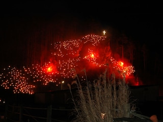 Silvester Nankendorf - Blick vom Ferienhaus