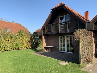 Terrasse und Gartenbereich