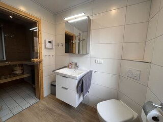 Eingang Sauna