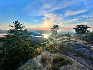 Sonnenaufgang auf dem Brocken