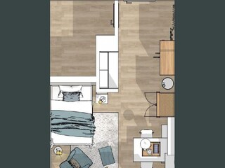Appartement de vacances Nordhorn Plan d'étage 19