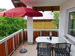 Balkon Apfel-Wohnung F***
