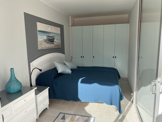 cozy bed with good and new mattresses