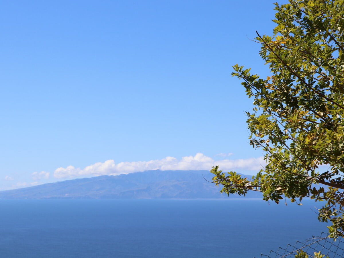 Blick auf La Gomera