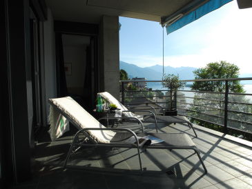 Holiday apartment Designer Ferienwohnung mit 180 ° Panoramablick auf See und Berge