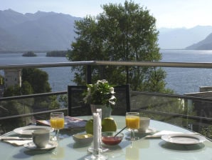 Moderne Ferienwohnung 180° Seeblick Lago Maggiore