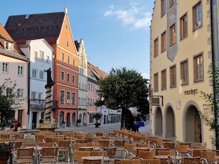 Früh Morgens, in Füssens romantischer Altstadt