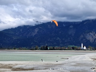 Der Forggenstausee im April /Mai