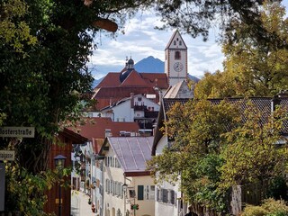 Füssens romantische Altstadt..