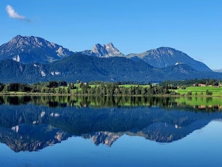 Hopfensee Aussicht auf unser Zuhause re. im Bild.