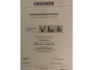 Appartamento per vacanze Andechs Documento 41