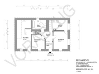 Appartamento per vacanze Friedenweiler Pianta del piano 41