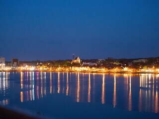 Nachtblick über den Binnensee